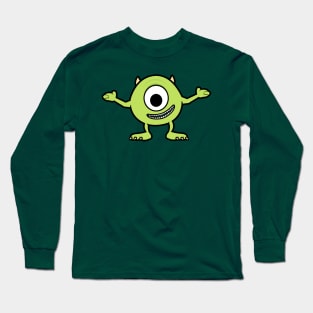 mike wazowski chibi Long Sleeve T-Shirt